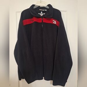Dale Earnhardt Winners Circle Fleece Pullover Quarter Zip Mens 2XL